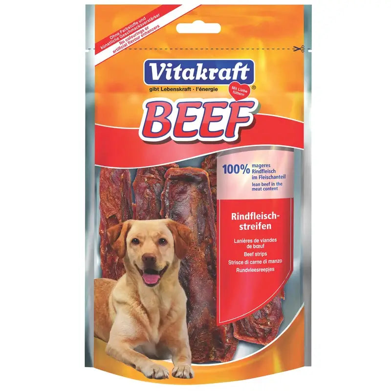 Vitakraft Snackstreifen Rind 10 x 80 Gramm
