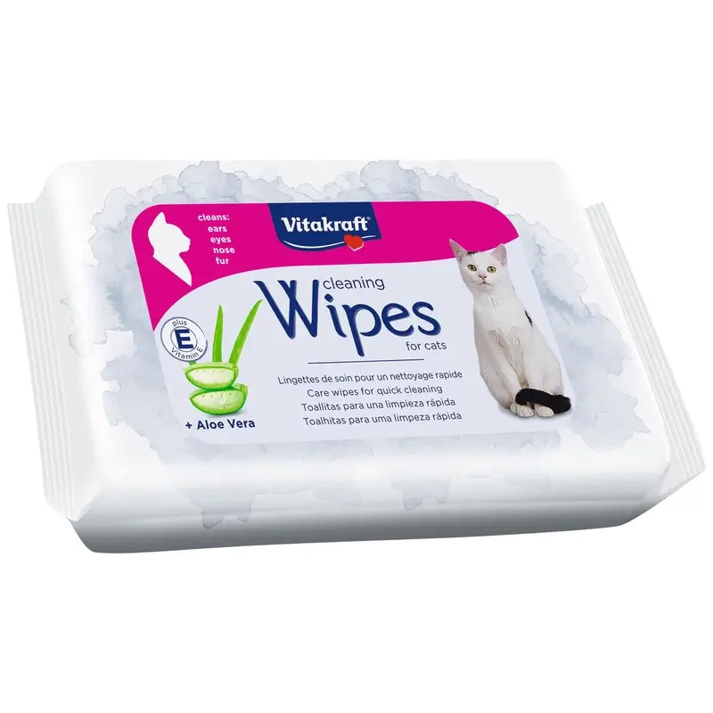 Vitakraft Hygienetücher mit Aloe Vera, 10 x 20 Stück