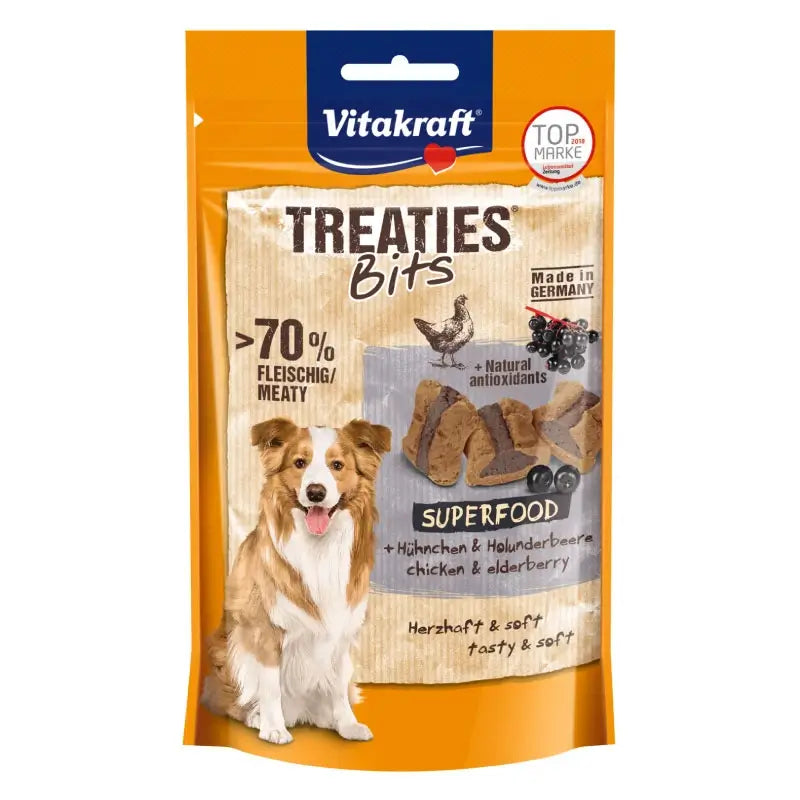 Vitakraft Treaties + Superfood Holunderbeeren 100 Gramm