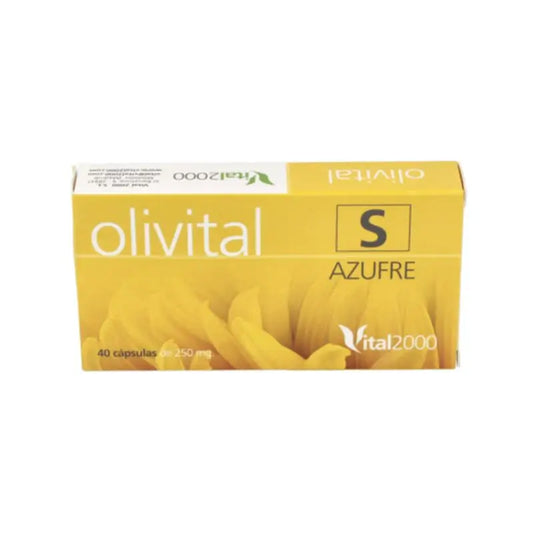 Vital 2000 Olivital Nº7 S Schwefel 40 Kapseln