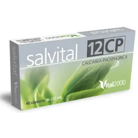 Vital 2000 Salvital Nº12 Cp Calcarea Phosphorica 40 Kapseln**