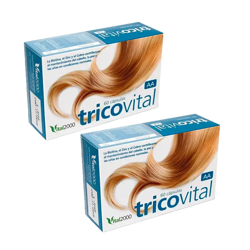 Vital 2000 Tricovital Aa, Packung 2 x 60 Kapseln