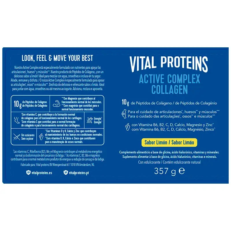 Vitalproteine Aktivkomplex Kollagen Zitrone, 357 g
