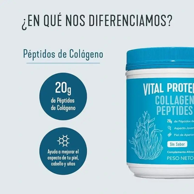 Vital Proteins Collagen Peptide Pack 567 g + 10 Beutel neutraler Geschmack