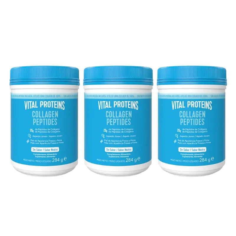 Vital Proteins Triplo Kollagen Peptide, 3x 284g