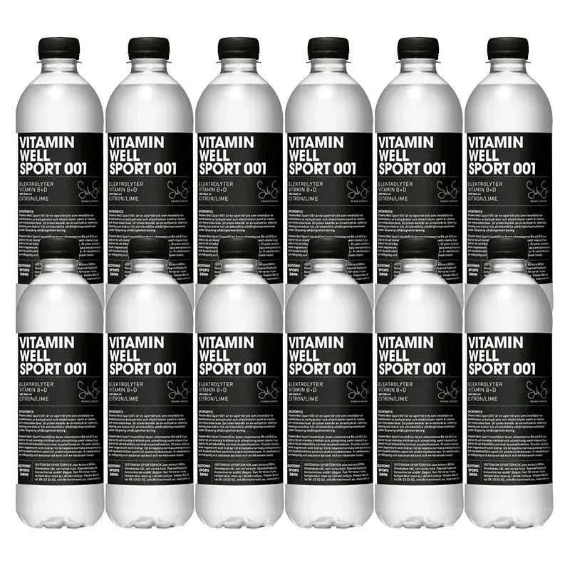 Vitamin Well Sport 001 , Packung 12 x 500 ml