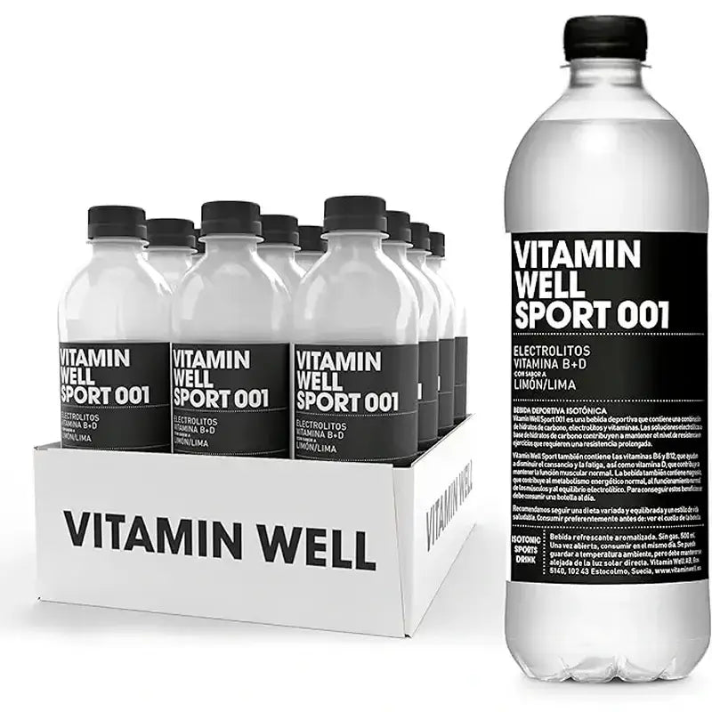 Vitamin Well Sport 001 , Packung 12 x 500 ml