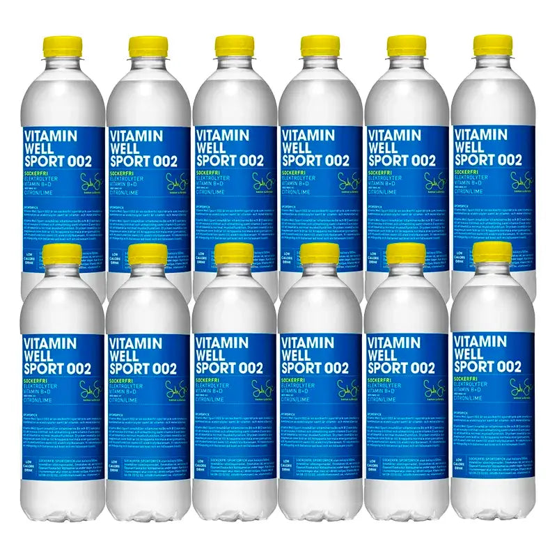 Vitamin Well Sport 002 , Packung 12 x 500 ml