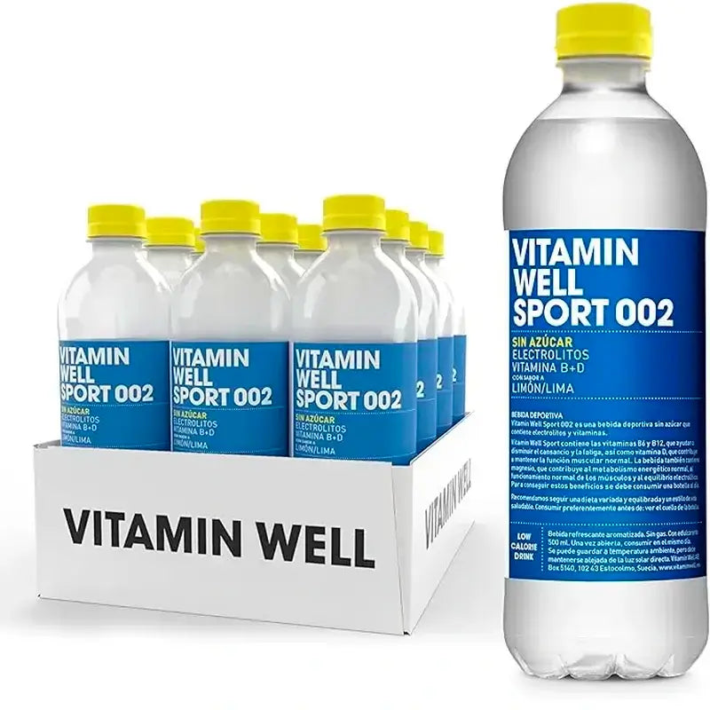Vitamin Well Sport 002 , Packung 12 x 500 ml