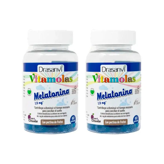 Vitamolas Drasanvi Melatonin, 2X60 Gummis