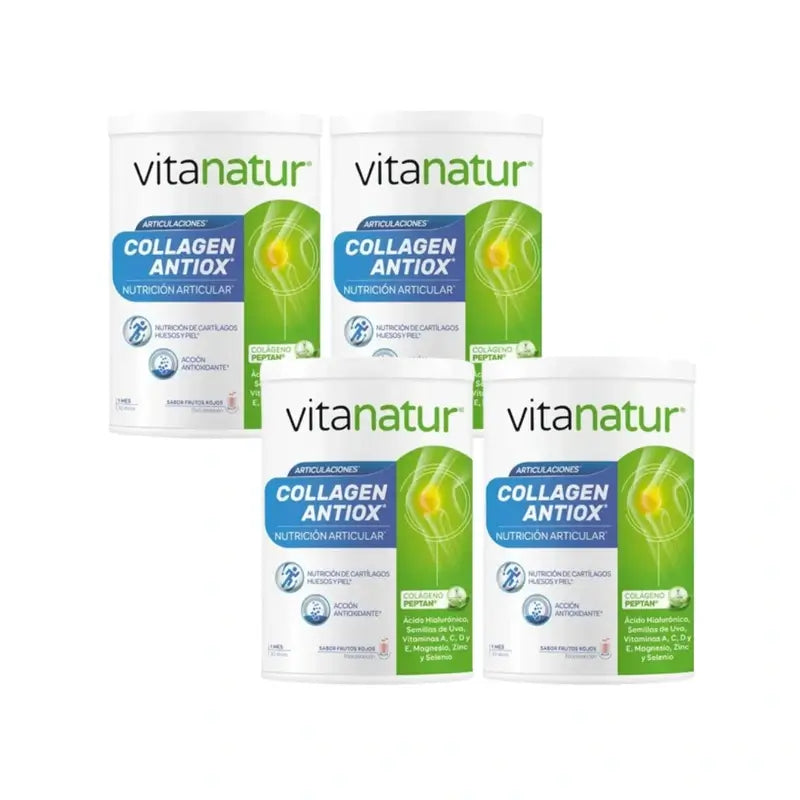 Vitanatur Kollagen Antiox Plus, 4X360 Gr