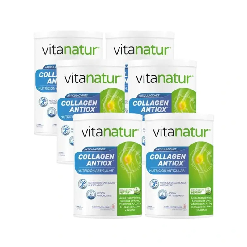 Vitanatur Kollagen Antiox Plus, 3er-Pack, 2X360 Gr