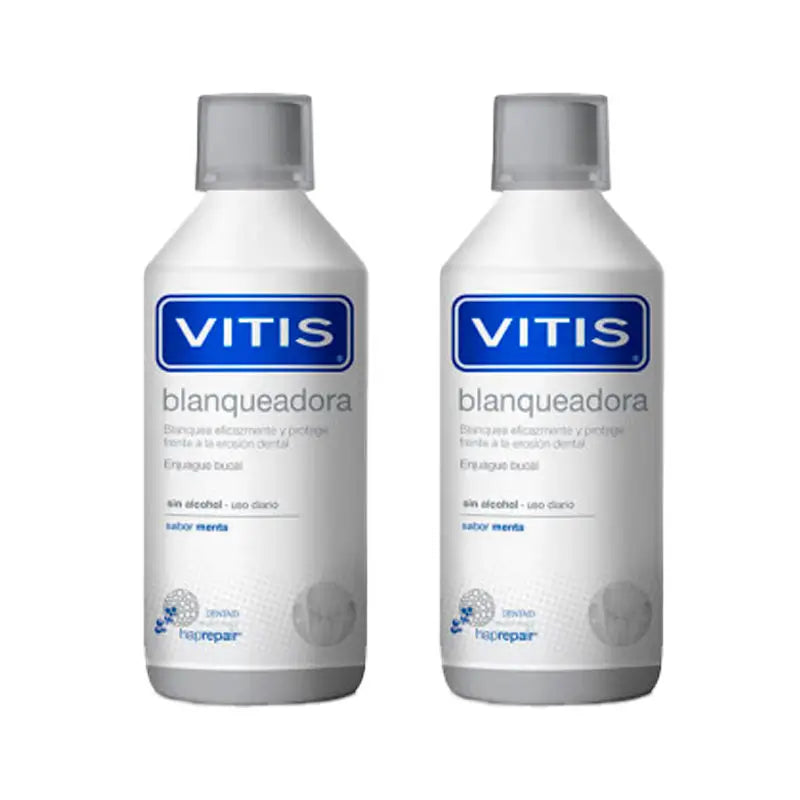 VITIS Duplo Aufhellende Mundspülung 2x500 ml