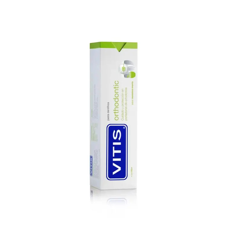 VITIS Kieferorthopädische Zahnpasta Apfel-Minze-Geschmack 100 ml