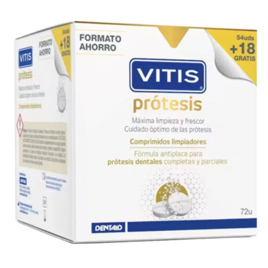Vitis Prothesen-Reinigungstabletten im Sparpack