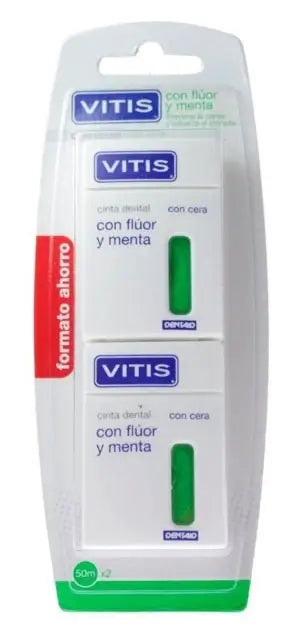 VITIS Duplo Floss with Fluoride and Mint 50M