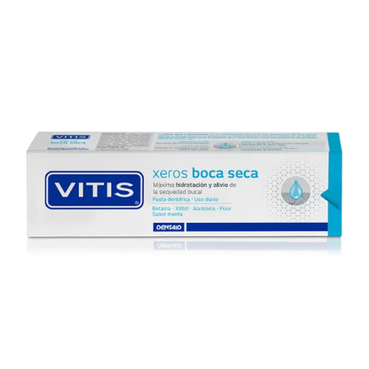 VITIS Xeros Zahnpasta gegen Mundtrockenheit, 100 ml