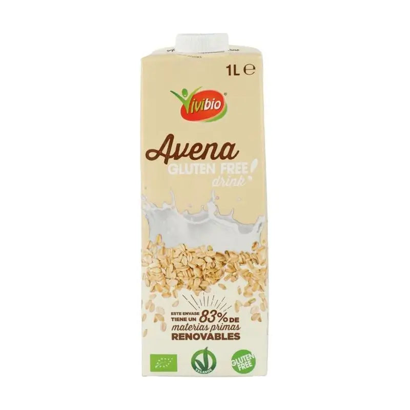 Vivibio Haferflocken-Gemüse-Getränk 1Lt 6Pcs Bio Sg