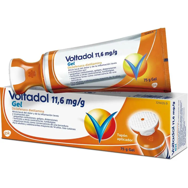 Voltadol Topical Gel mit Applikatorkappe 75 g