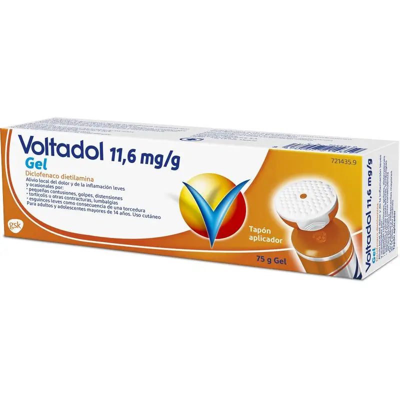 Voltadol Topical Gel mit Applikatorkappe 75 g