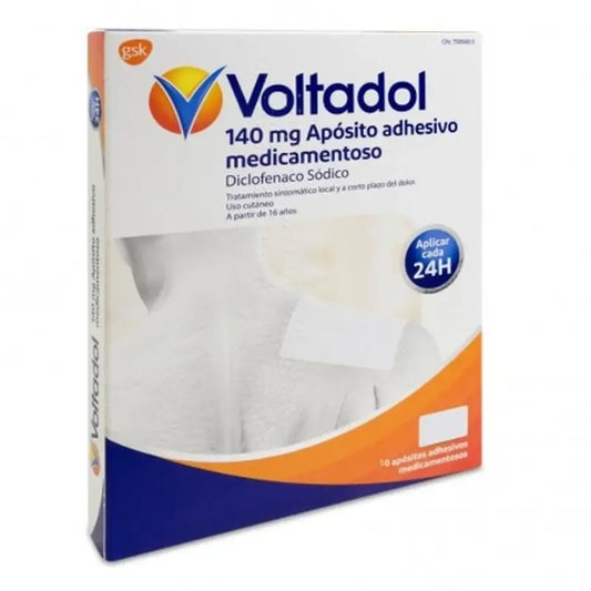 Voltadol 140 Mg, 10 medizinische Pflaster