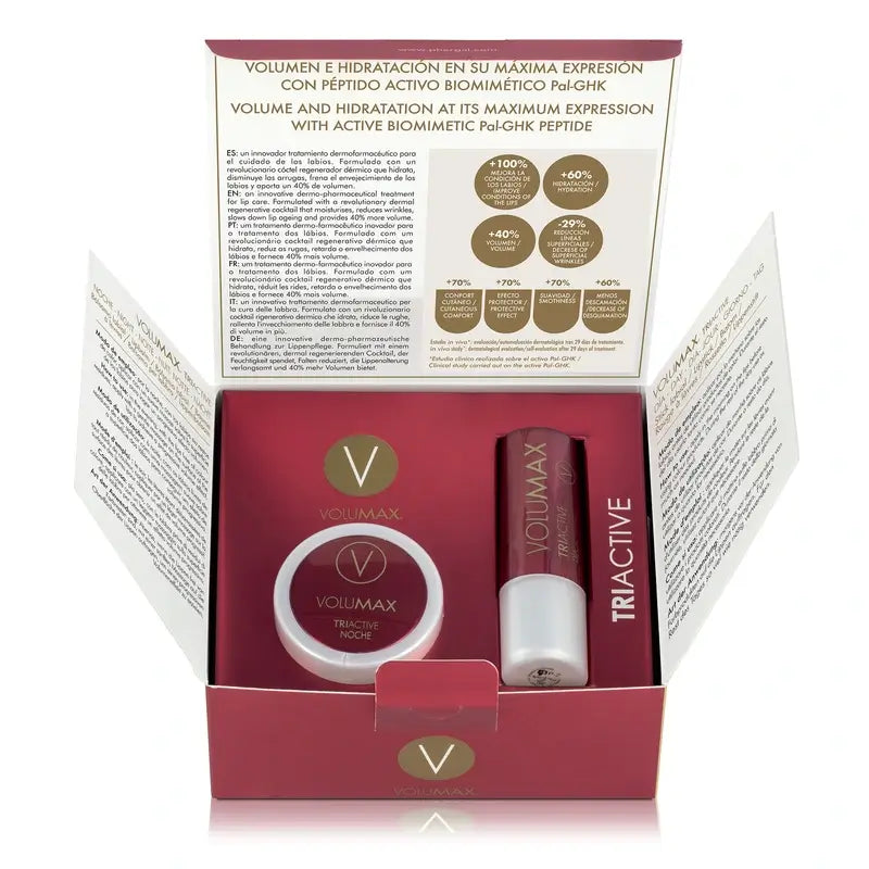 Volumax Triactive Anti-Ageing Behandlung zum Auffüllen der Lippen