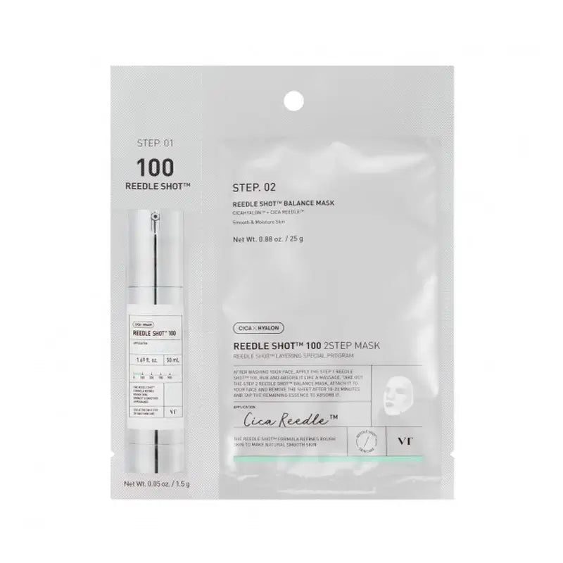 Vt Cosmetics Vt Reedle Shot 100 2-stufige Maske , 21,5 gr