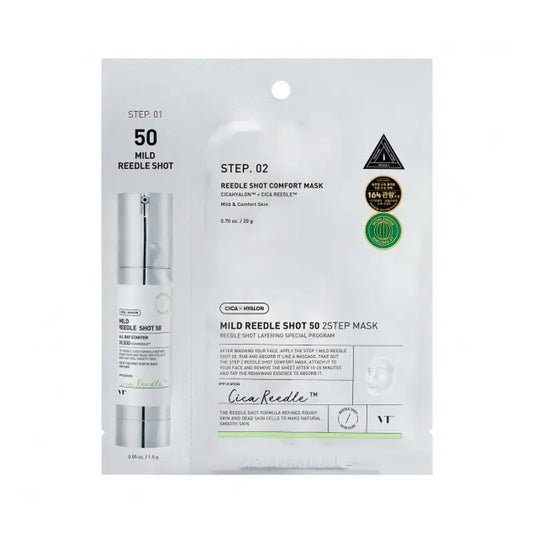 Vt Cosmetics Vt Reedle Shot 50 2-stufige Maske , 21,5 gr