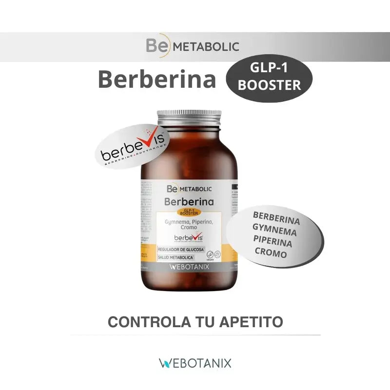 Webotanix Berberin Bemetabolic, 60 Kapseln