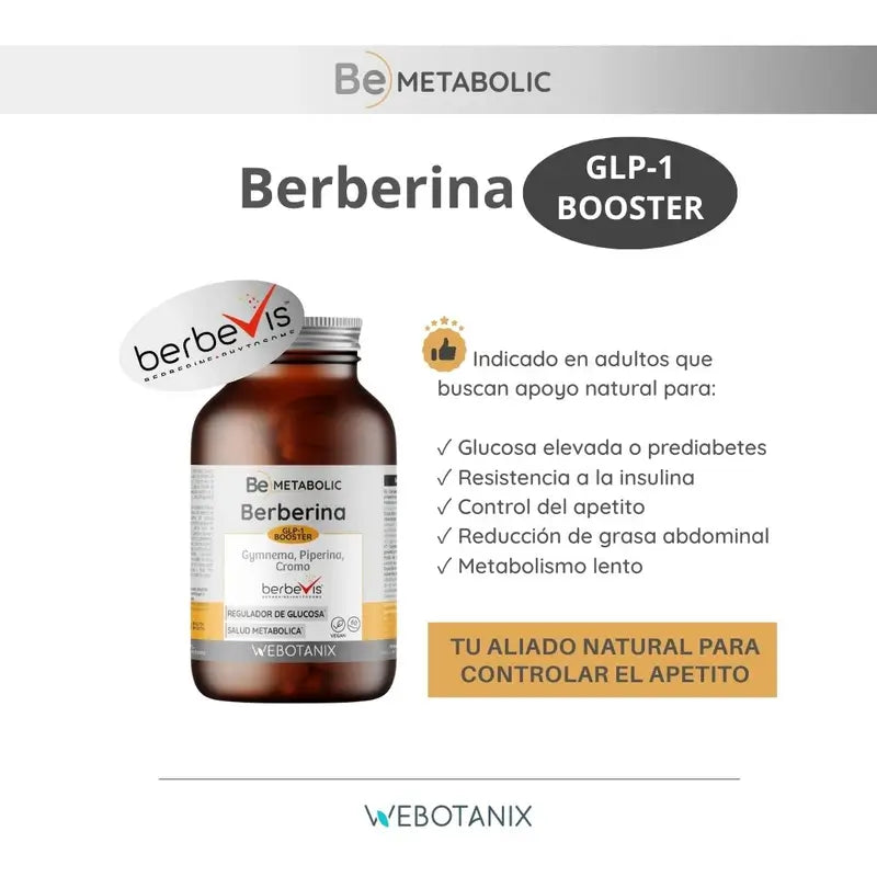 Webotanix Berberin Bemetabolic, 60 Kapseln