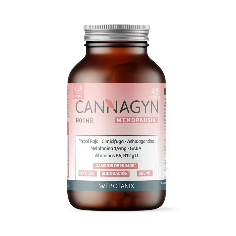 Webotanix Cannagyn Menopause Nacht, 45 Kapseln