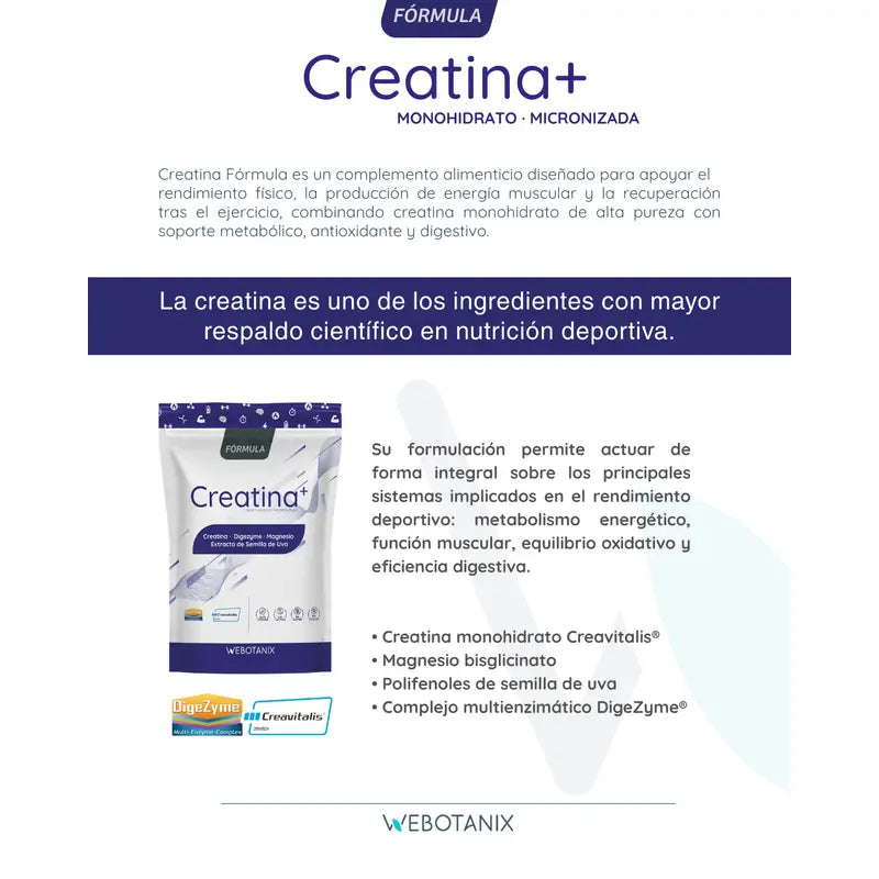 Webotanix Kreatin-Formel, 175 g