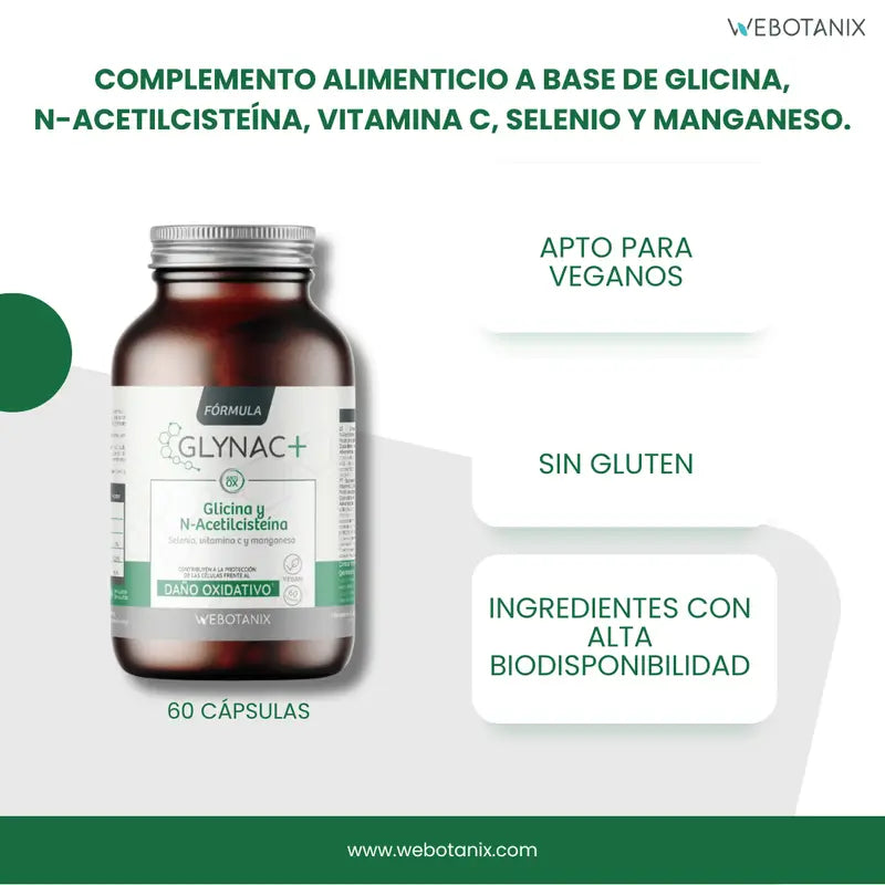 Webotanix Glynac Formula, 60 Kapseln