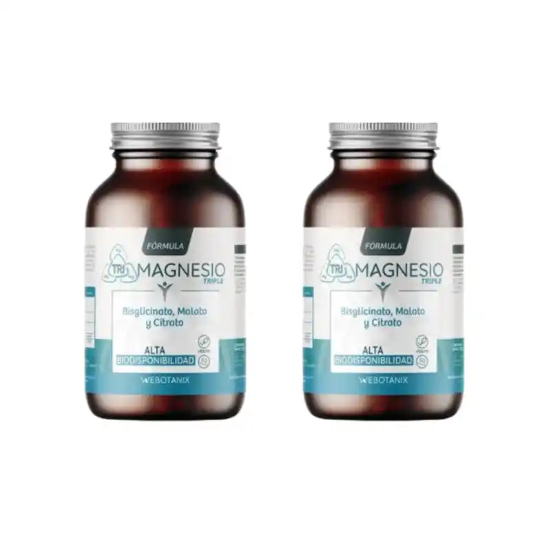 Webotanix Magnesium Dreifach-Formel, 2X60 Kapseln