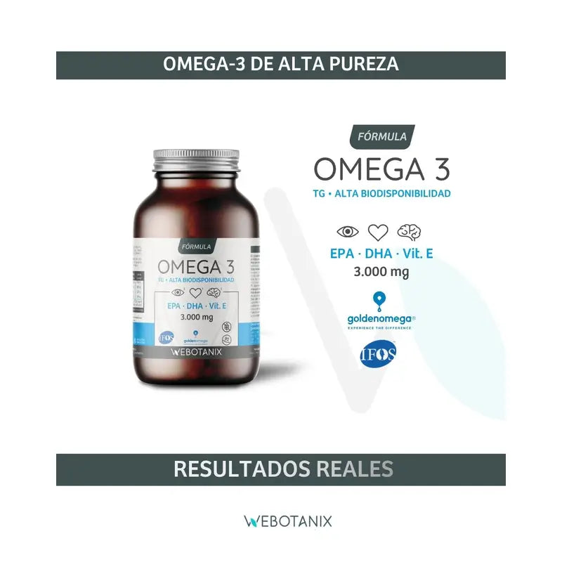 Webotanix Omega-3-Formel, 90 Kapseln