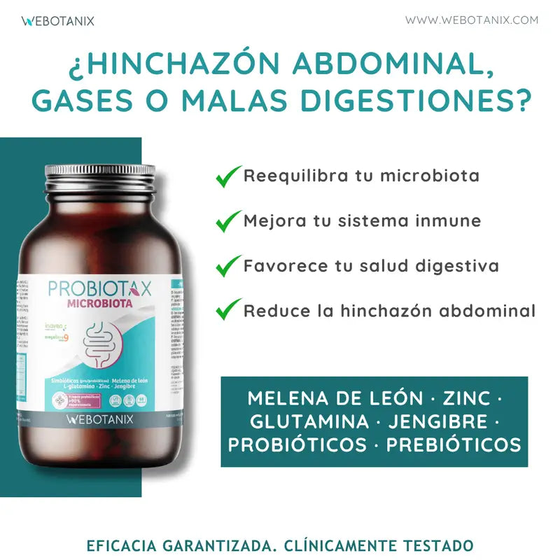 Webotanix Probiotax Microbiota, 60 Kapseln