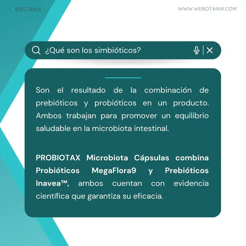 Webotanix Probiotax Microbiota, 60 Kapseln