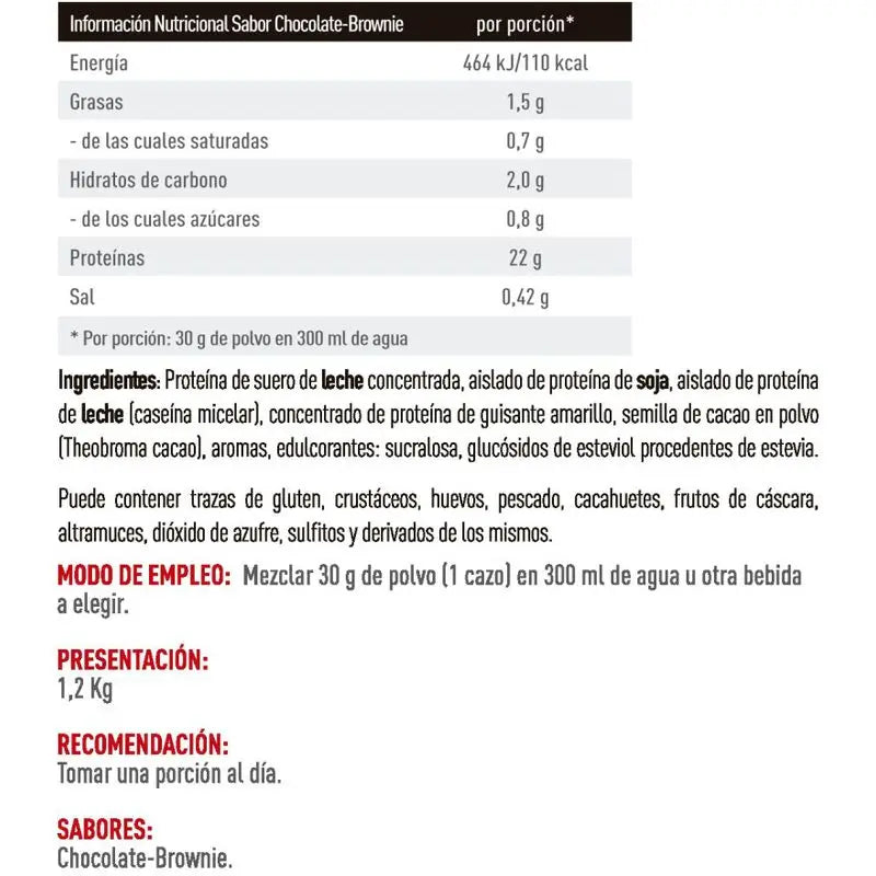 Weider Fusion Protein Schoko-Brownie 1,2Kg.