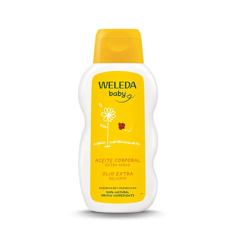 Weleda Baby Calendula Feuchtigkeits-Öl 200 ml