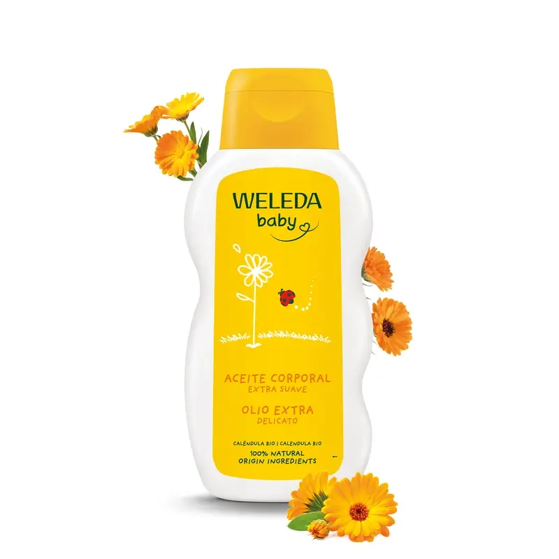 Weleda Baby Calendula Feuchtigkeits-Öl 200 ml
