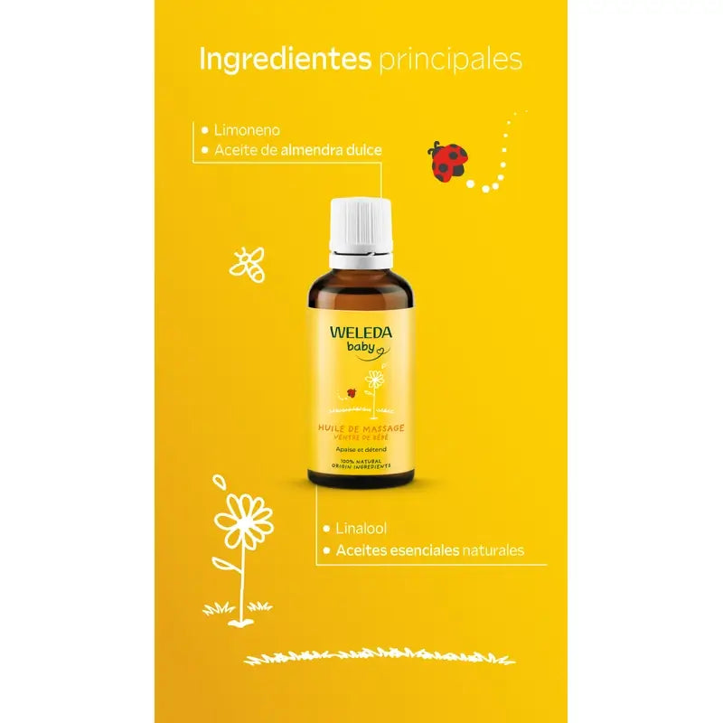 Weleda Anti-Colic Baby-Bauch-Massageöl 50 ml