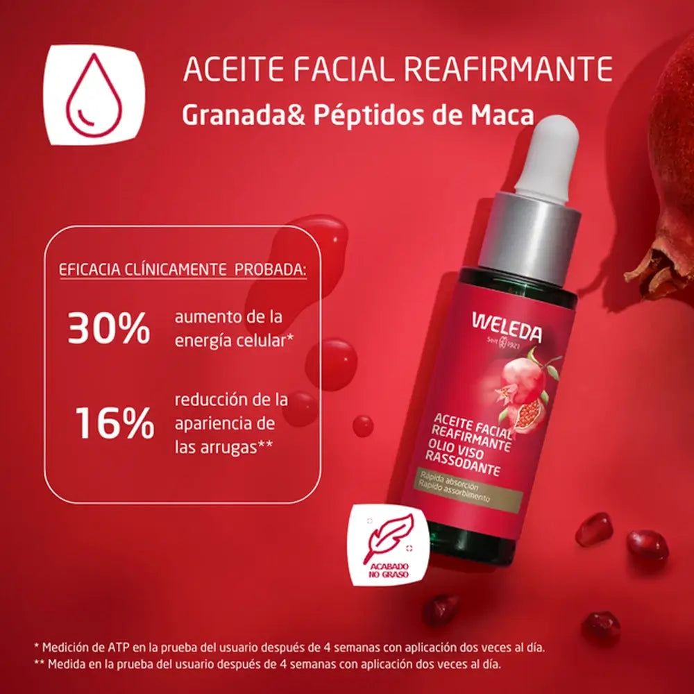 Weleda Granatapfel Straffendes Gesichtsöl, 30 ml