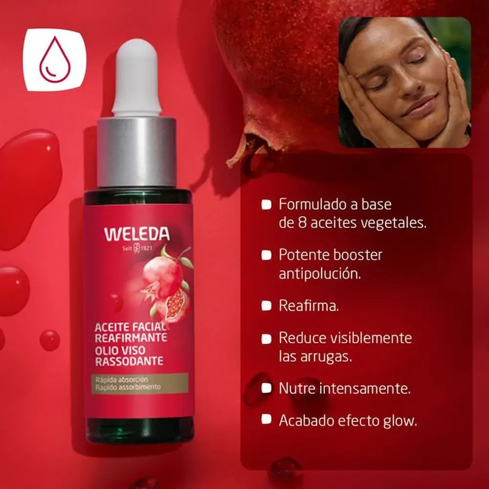 Weleda Granatapfel Straffendes Gesichtsöl, 30 ml