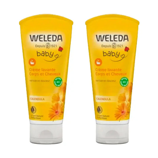 Weleda Baby Shampoo & Duschgel Ringelblume , 2 x 200 ml