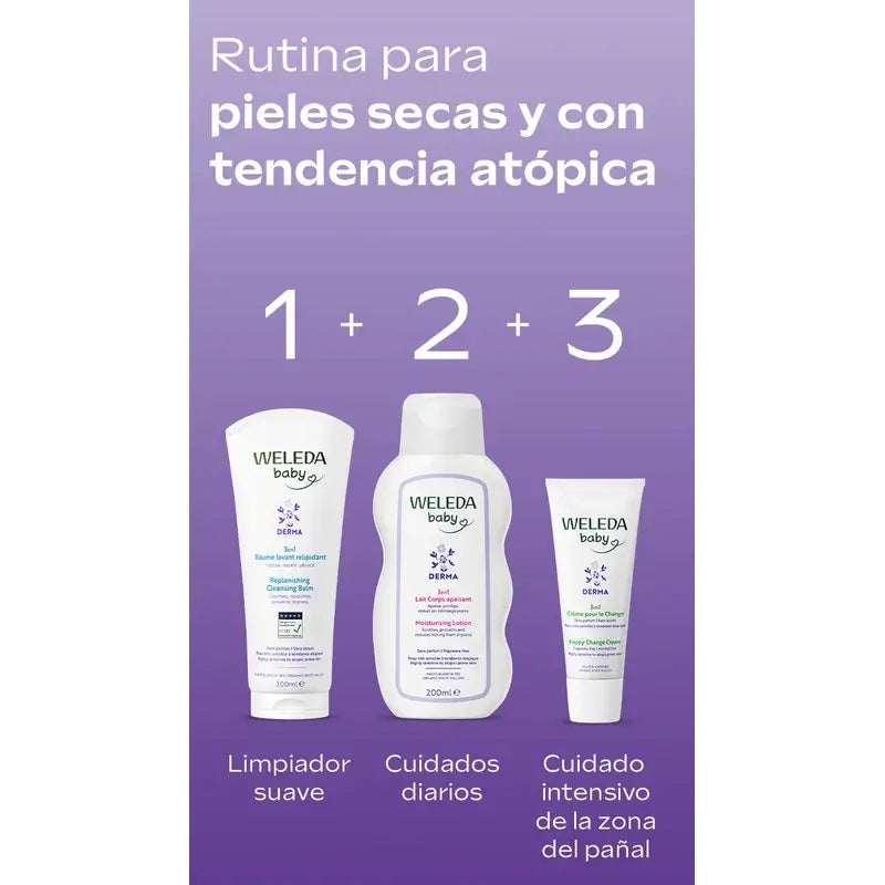 Weleda Baby Derma Bade-Balsam, 200 ml