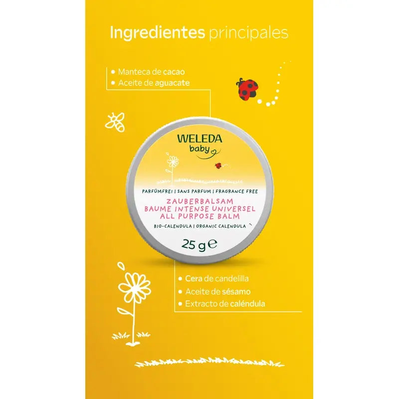 Weleda Calendula Intensiv-Mehrzweckbalsam, 25 g