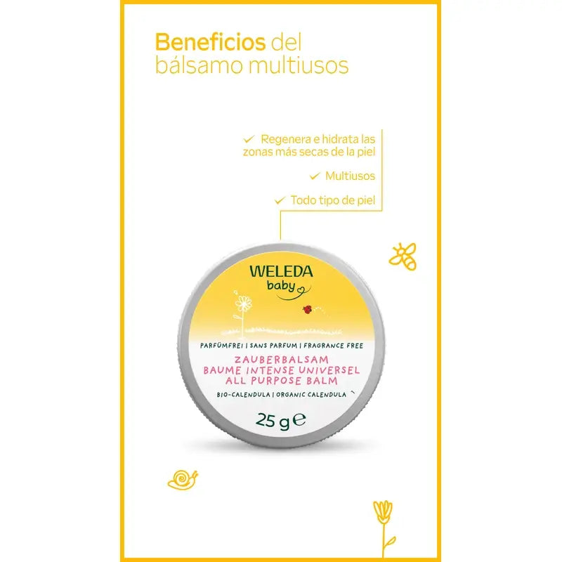 Weleda Calendula Intensiv-Mehrzweckbalsam, 25 g