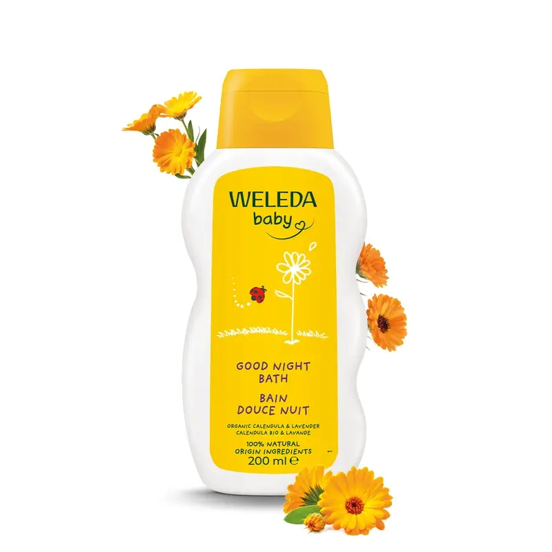 Weleda Calendula Gute Nacht Bad, 200 ml