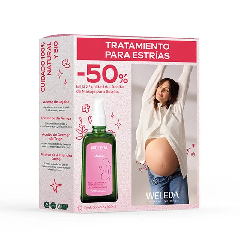 Duplo Massageöl gegen Dehnungsstreifen (50 % Rabatt auf die zweite Packung)