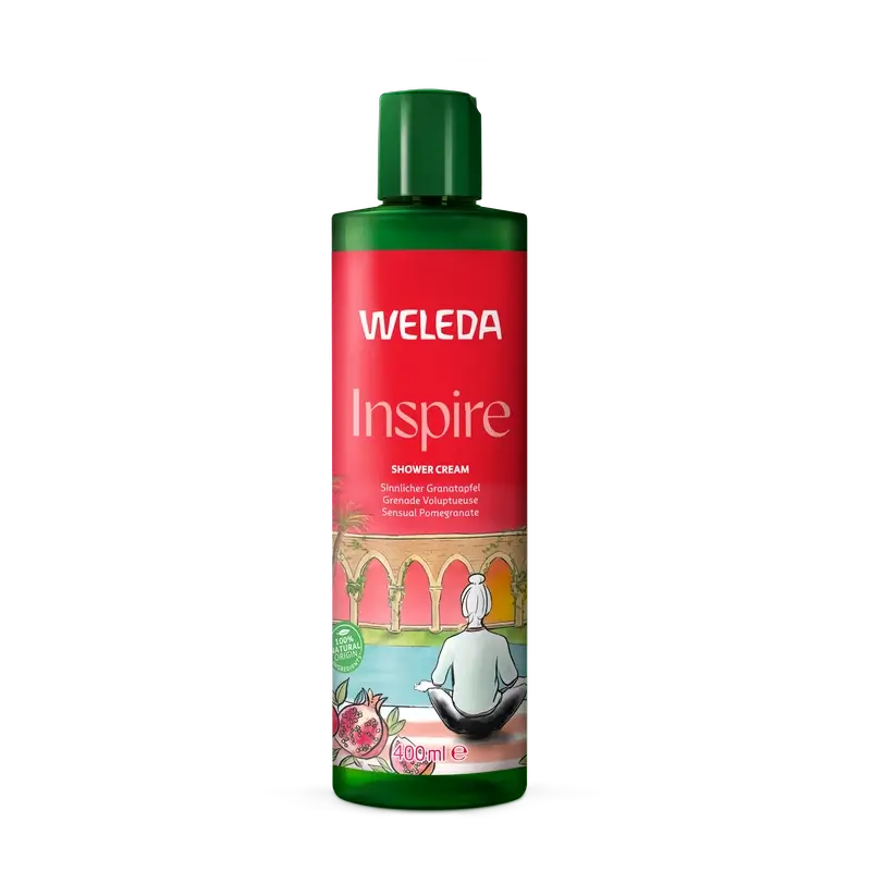 Weleda Inspire Granatapfel Cremiges Duschgel , 400 ml